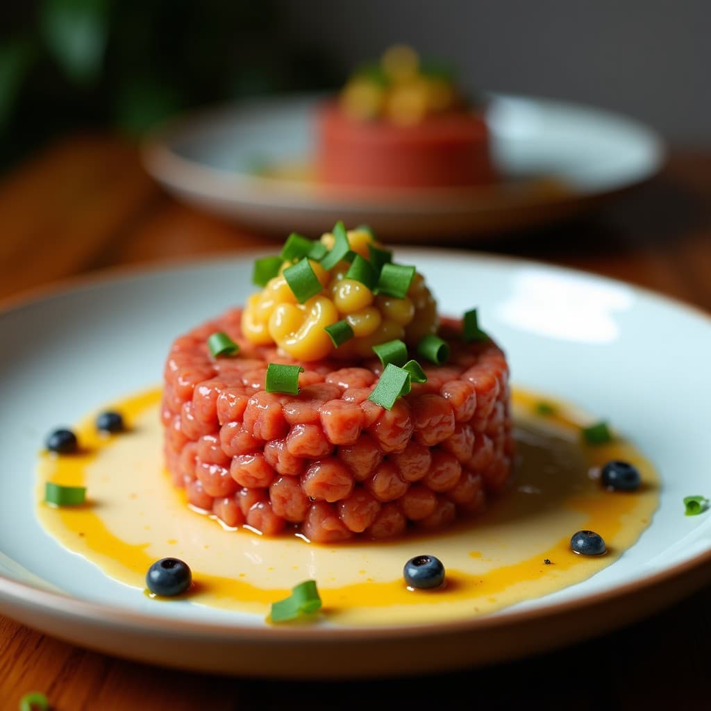 Tartare de Jackfruit con Salsa de Tamarindo y Cacahuate: Receta Vegana Mexicana Alta en Proteína
