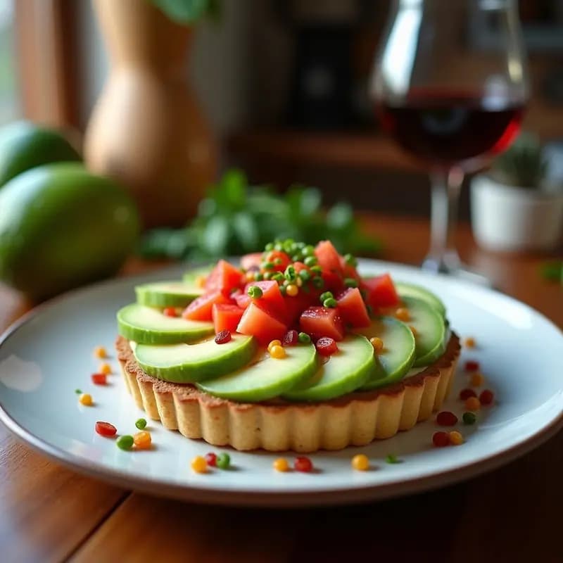 Tartine Francesa de Aguacate y Semillas de Amapola: Desayuno Europeo Vegano y Keto