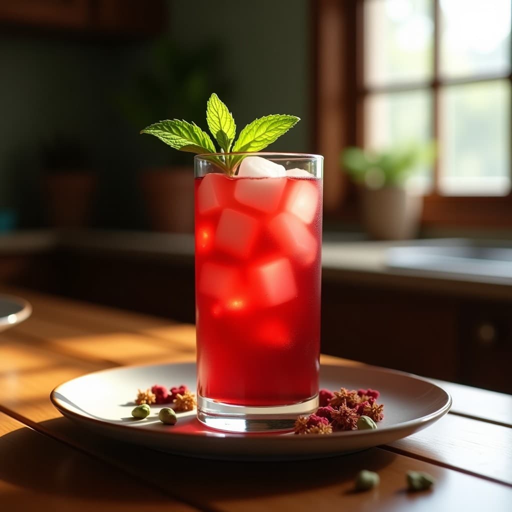 Té de Flor de Jamaica y Cardamomo: Bebida Mexicana Relajante y Sin Azúcar