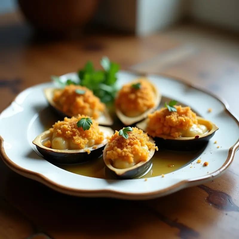 Tigres Rellenos de Mejillones Ahumados: Receta Tradicional con Toque Gourmet en 30 Minutos