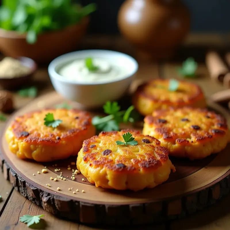 Tik Roberta de Carne Picada y Queso Halloumi: Receta India-Pakistaní en Airfryer