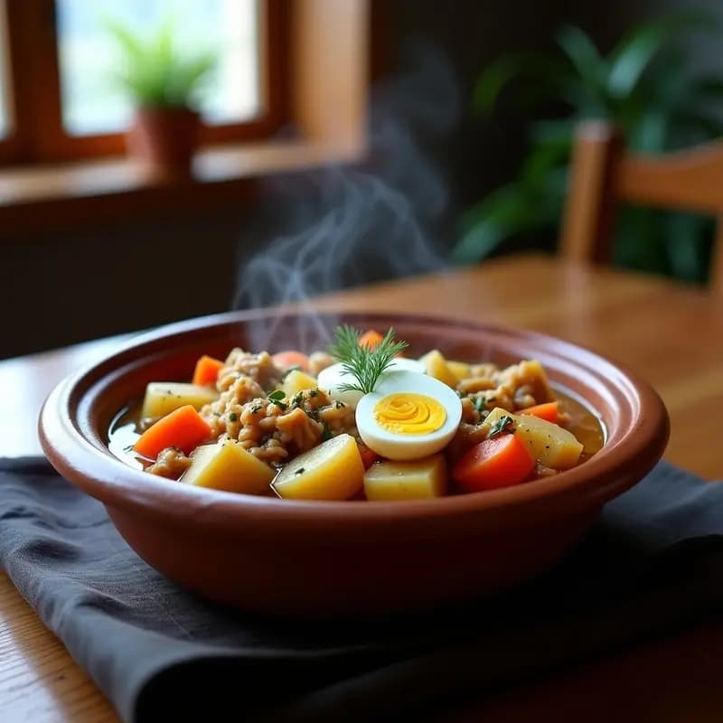 Timoshenko Ucraniano de Pollo y Verduras: Receta Tradicional en Olla Lenta