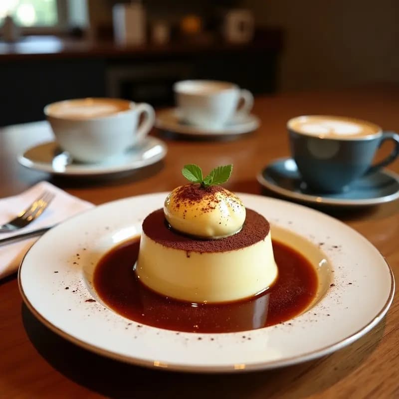 Tiramisú de Café y Mafafa: Postre Vegano Sin Lácteos ni Huevos con Toque Africano