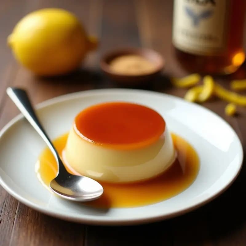 Tocino de Cielo de Sidra: Postre Asturiano con Toque Afrutado en Molde Individual