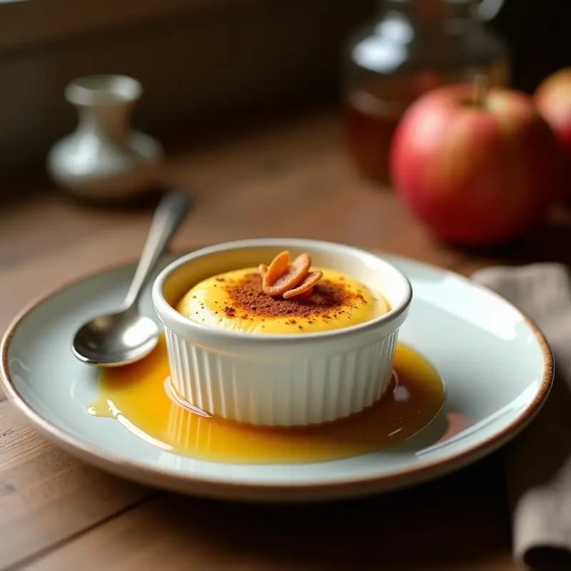 Tocino de Cielo con Yemas y Almíbar de Sidra: Postre Extremeño Esponjoso