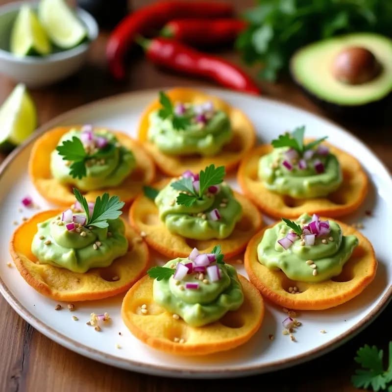 Tolla de Maíz con Crema de Aguacate y Chiles: Receta Argentina Vegana Sin Gluten