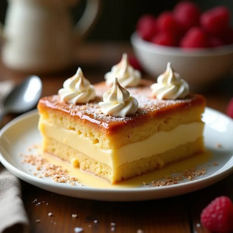 Torta de Tres Leches con Harina de Almendra: Postre Latino Sin Gluten