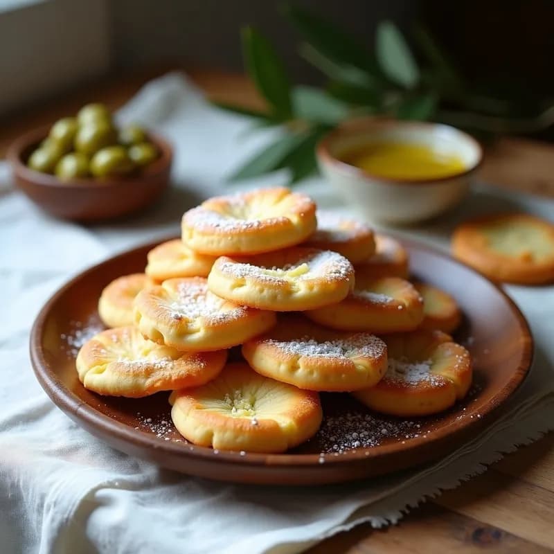 Tortas de Aceite de Oliva y Vinagre: Receta Tradicional Andaluz en 20 Minutos