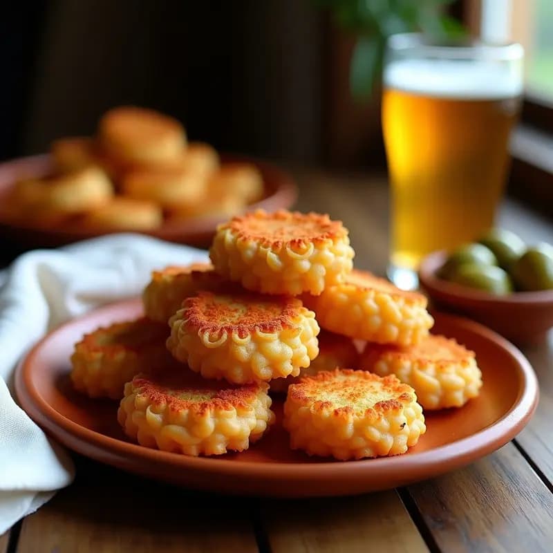 Tortas de Chicharrones: Aperitivo Andaluz de Harina y Manteca