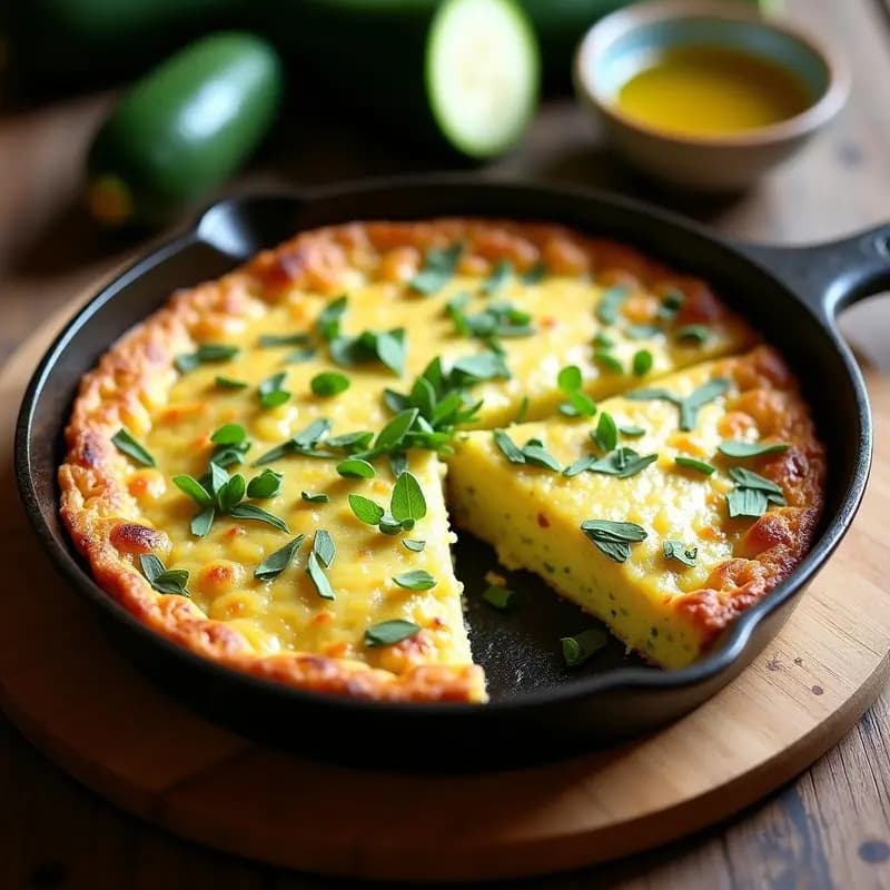 Tortilla de Calabacita y Zucchini Keto: Receta Rápida con Solo 5 Ingredientes y 3g de Carbohidratos