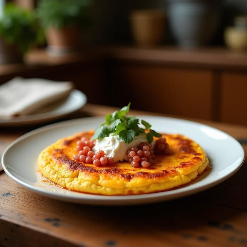 Tortilla de Camote y Chorizo Ibérico: Receta en Sartén con Toque Ahumado en 20 Minutos