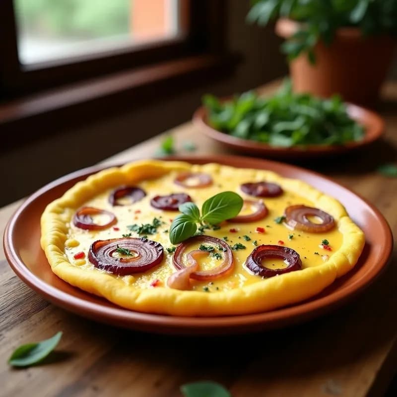 Tortilla Española con Cebolla Ahumada: Receta Tradicional y Jugosa en Sartén
