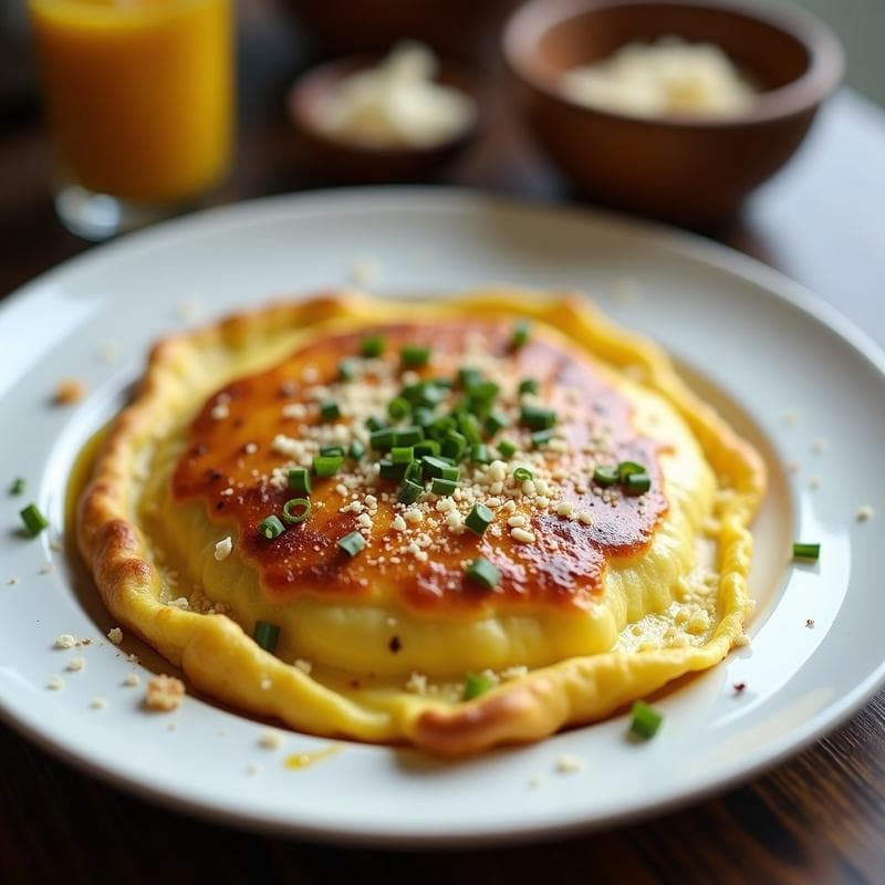 Tortilla Francesa Trufada en Airfryer: Receta Gourmet en 10 Minutos con Aroma a Bosque