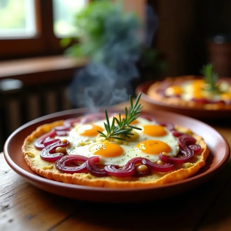 Tortilla de Patata y Cebolla Morada Ahumada: Receta Tradicional con Toque Gourmet