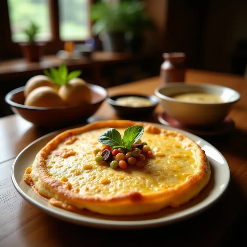 Tortilla de Sacromonte con Sesos y Criadillas: Receta Granadina de Semana Santa