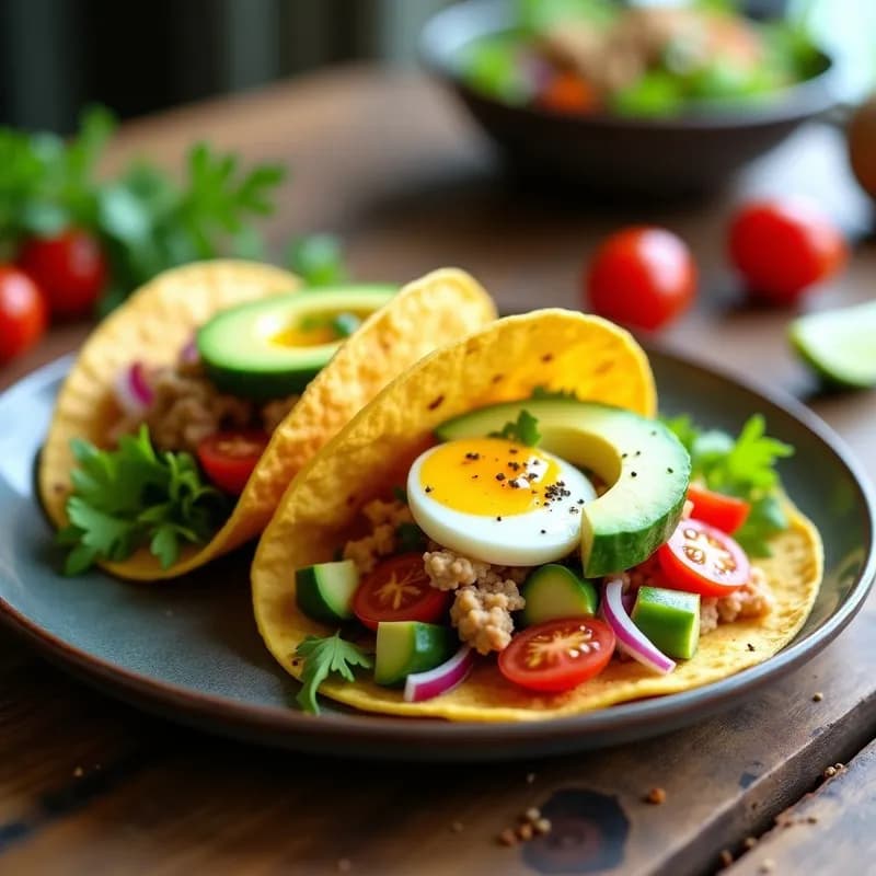 Tortitas de Maíz Rellenas de Atún: Receta Rápida y Alta en Proteína para Tupper
