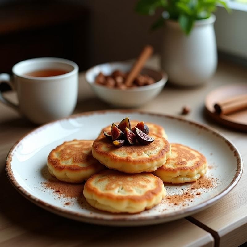 Tortitas de Harina de Almendra y Higos Chumbados: Desayuno Moruno Sin Harina en 15 Minutos