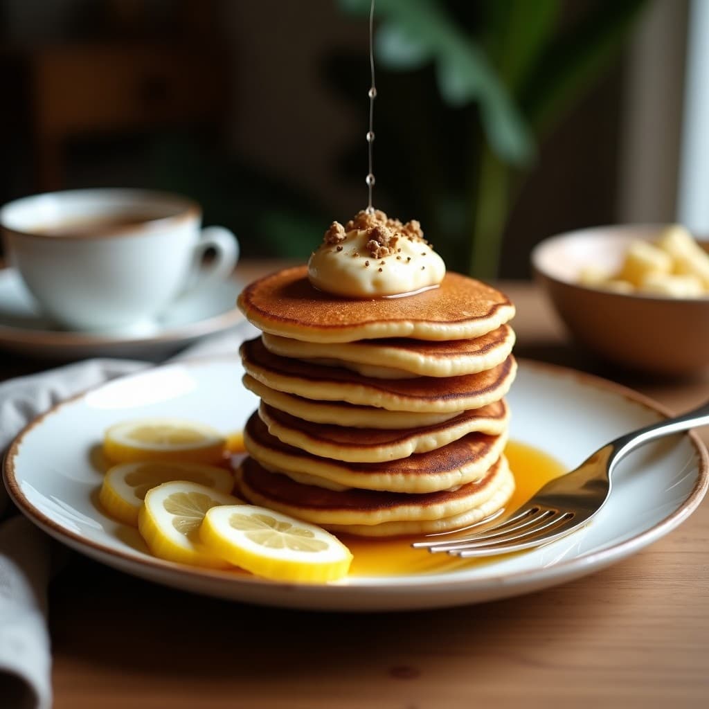 Tortitas de Harina de Coco y Polvo de Hongos Reishi: Desayuno Inmunoestimulante Sin Gluten