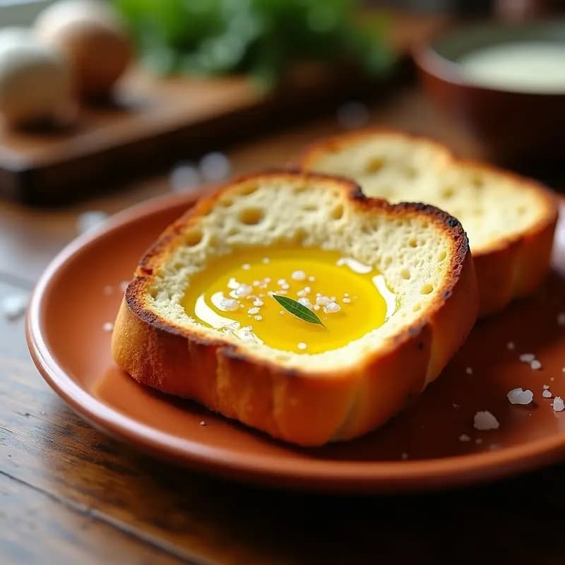 Tostada con Aceite, Ajo y Sal: Desayuno Andaluz Reconfortante en 5 Minutos