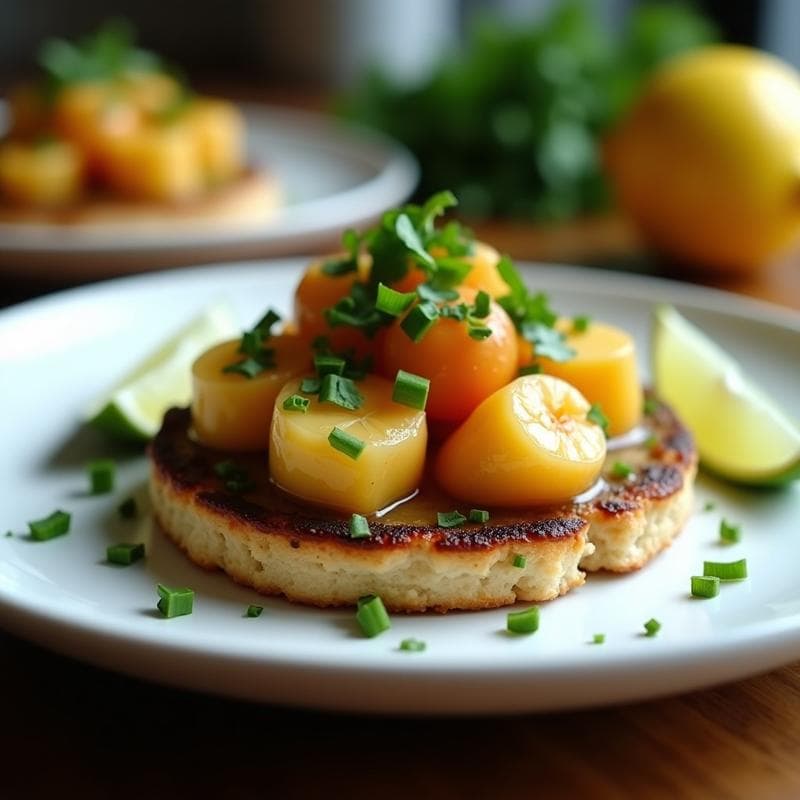 Tostadas de Ceviche de Hongos Portobello con Lima: Receta Vegana y Alta en Proteína en 15 Minutos