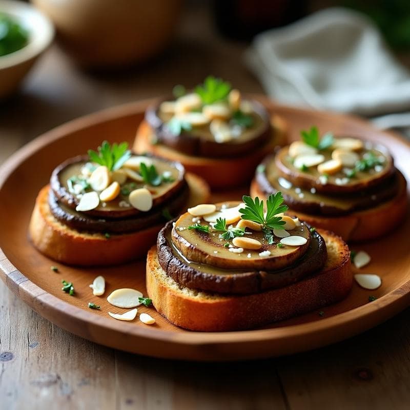 Tostadas de Champiñones Trufados: Receta en Airfryer Ultraaromática en 15 Minutos