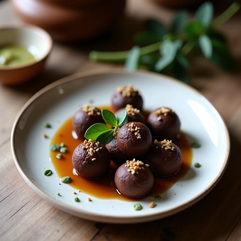 Trufas de Cacao y Aceite de Oliva: Postre Vegano Raw con Toque Mediterráneo
