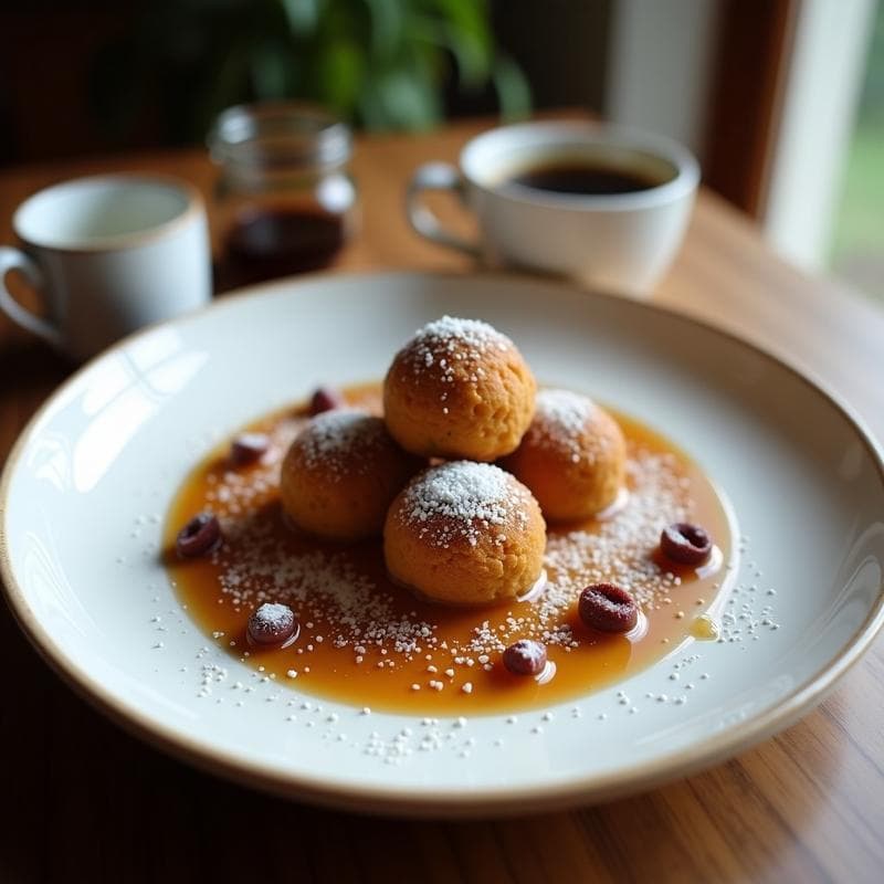 Trufas de Café y Avena con Esencia de Vainilla: Postre Vegano sin Horno