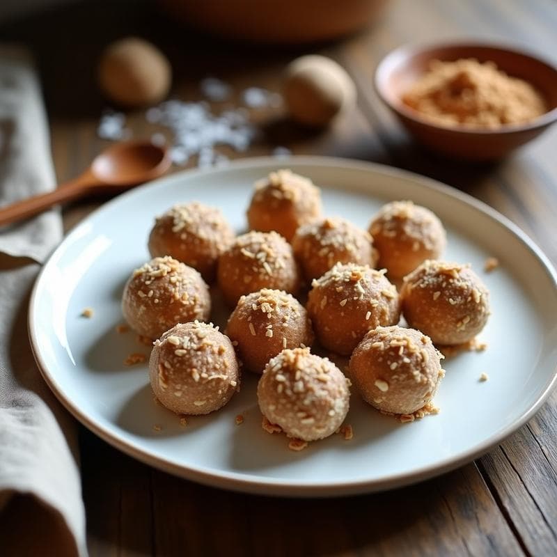 Trufas de Dátiles y Polvo de Lucuma: Postre Vegano Sin Horno y Energético