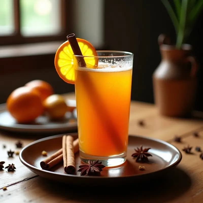 Zarzaparrilla de Raíz y Jengibre: Bebida Mexicana Tradicional Sin Alcohol